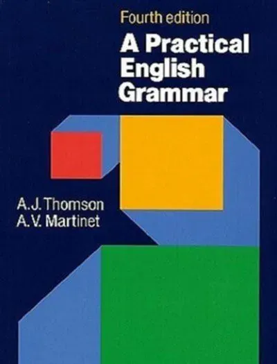 A Practical English Grammar Book by Oxford 4th Edition book cover