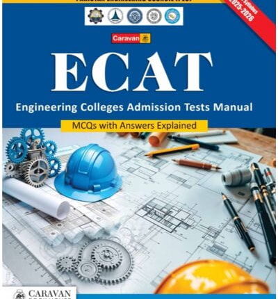 Caravan ECAT Engineering Colleges Admission Test Manual MCQs 2026 Edition Book Cover