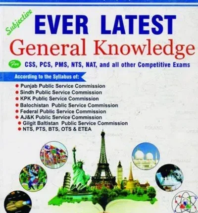 Ever Latest General Knowledge GK Subjective by M. Sohail Bhatti Book Cover