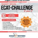 Smart Brain ECAT Challenge 2 Plus 8 by Dogar Brothers book cover