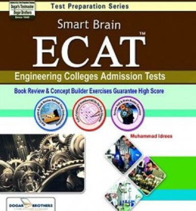 Smart Brain ECAT Guide 2026 book cover by Dogar Brothers