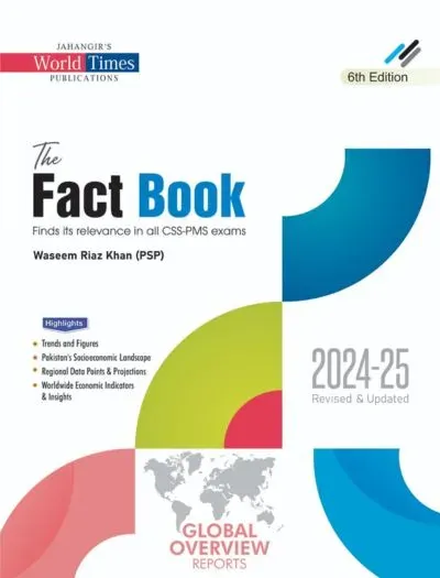 The Fact Book For CSS PMS By Waseem Riaz Khan - JWT 2025 book cover