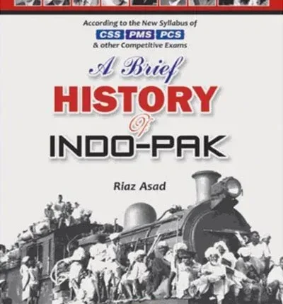 A Brief History of Indo-Pakistan by Asad Riaz HSM book cover