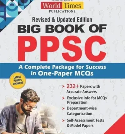 Big Book of PPSC Solved Past Papers by JWT 2026 latest edition