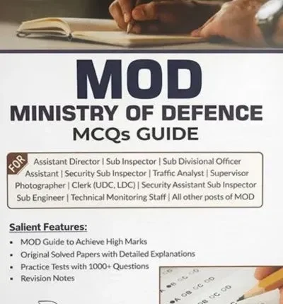 Ministry Of Defence (MOD) MCQs Guide by Dogar Brothers 2026 Edition book cover