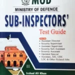 Ministry of Defence Sub Inspector Test Guide MOD SI - Dogar Publisher (Edition 2026-27) book cover