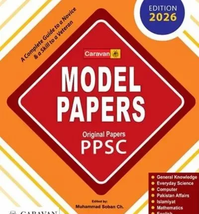 Model And Original Papers of PPSC by M. Sobhan Chaudhry Caravan 2026 Edition book cover