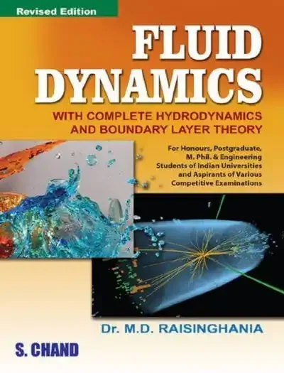 Fluid Dynamics by M. D. Raisinghania 11th Edition book cover