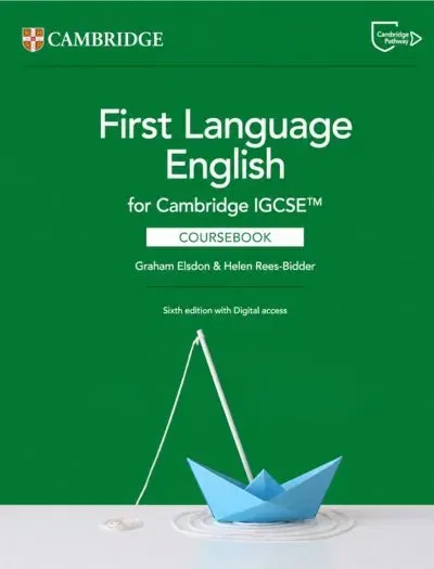 Cambridge IGCSE First Language English Coursebook 6th Edition book Cover