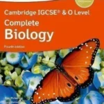 Cambridge IGCSE & O Level Complete Biology Student Book 4th Edition Oxford book cover