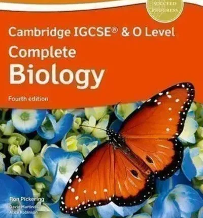 Cambridge IGCSE & O Level Complete Biology Student Book 4th Edition Oxford book cover