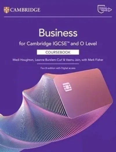 Cambridge IGCSE and O Level Business Coursebook 4th Edition book cover