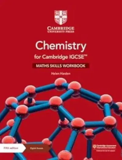 Chemistry for Cambridge IGCSE Maths Skills Workbook book cover