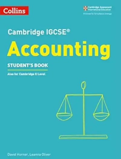 Collins Cambridge IGCSE Accounting Students Book Cover