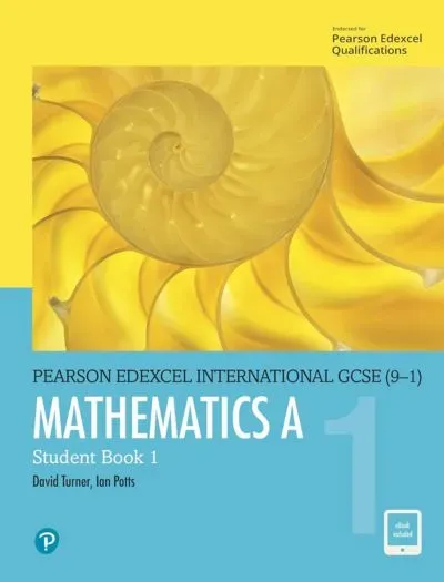 Edexcel International GCSE 9–1 Mathematics A Student Book 1 Cover