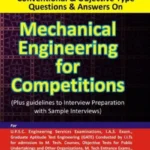 Mechanical Engineering for Competitions Conventional & Objective Type Questions & Answers by R. K. Jain book cover