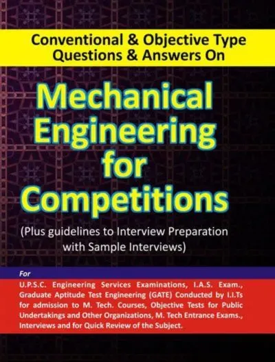 Mechanical Engineering for Competitions Conventional & Objective Type Questions & Answers by R. K. Jain book cover