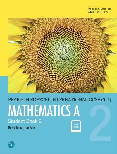 Pearson Edexcel International GCSE 9-1 Mathematics A Student Book 2 cover