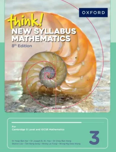 Think New Syllabus Mathematics 3 D3 8th edition book cover