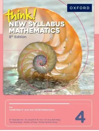 Think New Syllabus Mathematics 4 D4 8th edition book cover