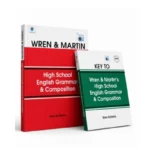 High School English Grammar & Composition with Key By Wren & Martin (2 Books Set) book cover