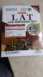LAT Test Book By MA Chaudhary N Series 2026