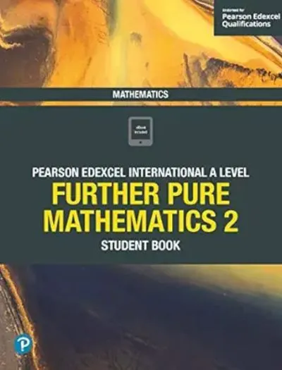 Pearson Edexcel International A Level Further Pure Mathematics 2 Student Book Cover