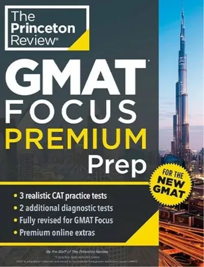 The Princeton Review GMAT Focus Premium Prep 2nd Edition (2026) Cover