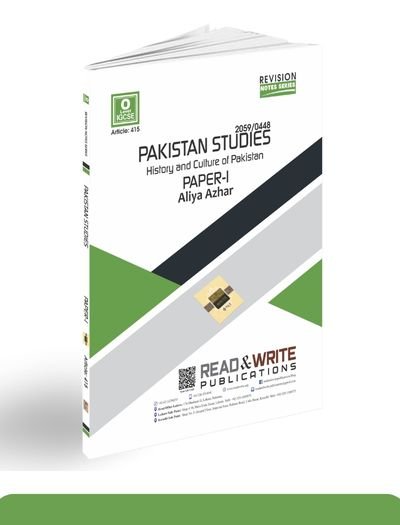 Pakistan Studies O Level Paper 1 Article 415 Cover