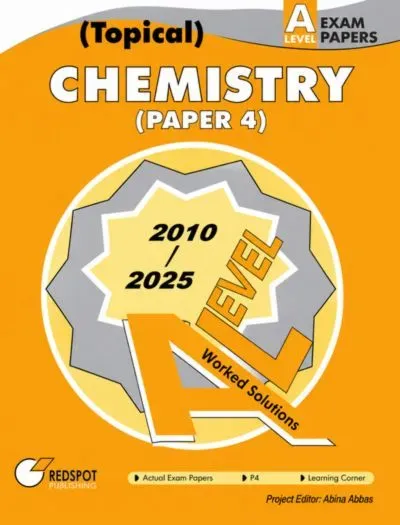 Redspot A Level Chemistry Paper 4 Topical 2026 Edition Cover