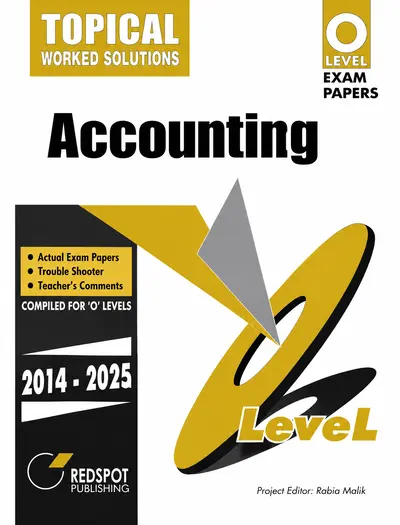 Redspot O Level Accounting Topical 2026 Edition