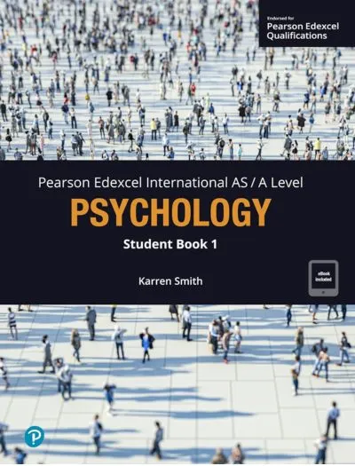 Pearson Edexcel International ASA Level Psychology Student Book 1 Cover